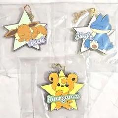 ポケモン　一番くじ　ラバーチャーム3個