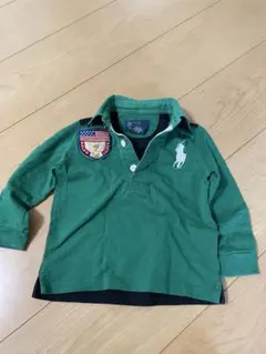 Polo by Ralph Lauren ポロシャツ 12M グリーン