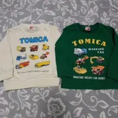 TOMICA トップス 90cm 2着まとめ売り