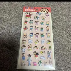 Seria　セリア　クレヨンしんちゃん　ぷっくりステッカー　平成　シール