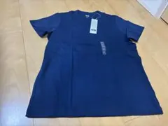 新品　UNIQLO Tシャツ　プラスサイズ　ネイビーのサムネイル