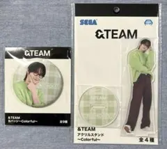 &TEAM アクリルスタンド 缶バッジNICHOLAS