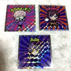 クレイジーラクーンマンチョコ 3枚