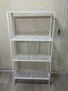 IKEA BAGGEBO シェルフユニット メタル ホワイト