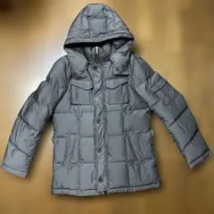 メンズ　ダウンジャケット　グレー　 ミッシェルクラン