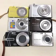 デジカメ　デジタルカメラ コンデジ　ジャンク　まとめ　6点