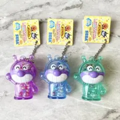 それいけ！アンパンマンシャカシャカクリアキーホルダー　ばいきんまん　３個