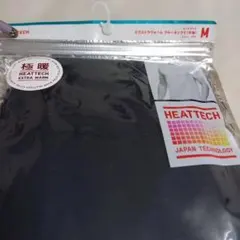 #HEATTECH エクストラウォーム Mサイズ/丸首・ネイビー