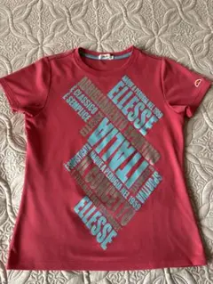 ellesse 半袖Tシャツ ピンク ロゴプリントのサムネイル