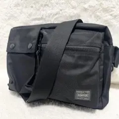 完売品 極美品 ポーター ユニット ショルダーバッグ 黒 大容量 多機能 斜め