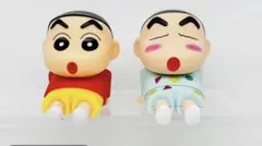 新春セール♪　新品　クレヨンしんちゃん　2個セット　フィギュア