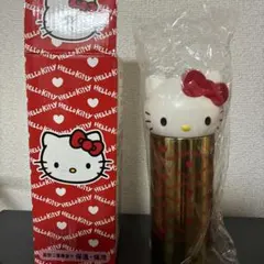 ハローキティ　ステンレス　マグボトル　360ml　保温　保冷　真空二重構造