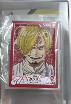 ワンピース 一番くじ G賞 カードデザインアクリルスタンド サンジ