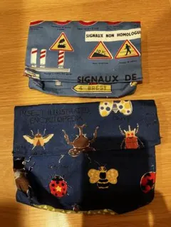 移動ポケット　ハンドメイド　手作り