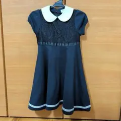 WILL MERY ブラックフォーマルワンピース 110