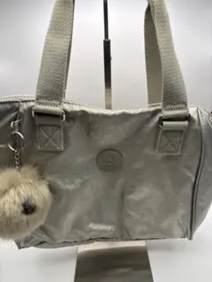 Kipling シルバー トートバッグ