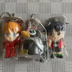 新世紀エヴァンゲリオン ソフビフィギュ アスカ ミサト ペンペン