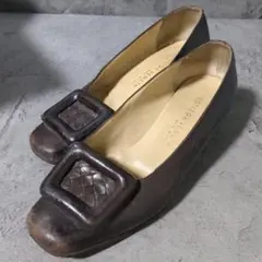 【BOTTEGA VENETA】イントレチャート （35 1/2） パンプス