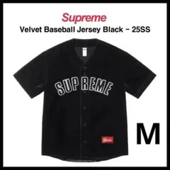 Supreme Velvet Baseball Jersey 