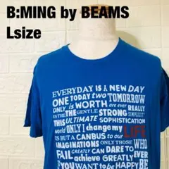 B:MING by BEAMS ビーミングバイビームズ プリントTシャツ　123