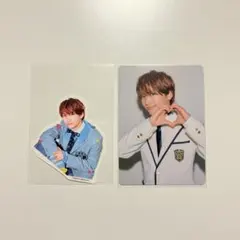 なにわ男子 HARD WORK 藤原丈一郎 トレカ フレークシール