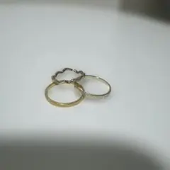リングセット　ゴールド　10号　7号