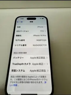 Apple iPhone 14 Pro (パープル) 本体