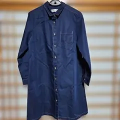 Golden Bear ネイビー シャツワンピース L