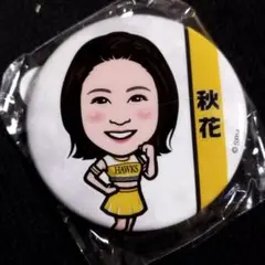 秋花 ハニーズ 2025 第2弾 若鷹ガチャ ホークス 缶バッジ