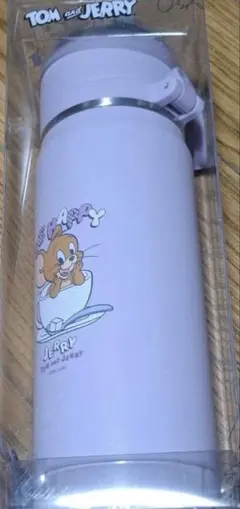 トムとジェリー ステンレスボトル 보라색