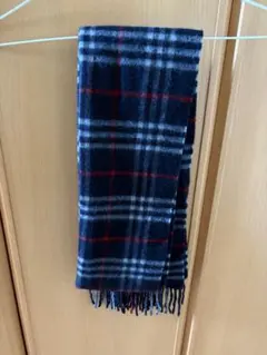 BURBERRY チェック柄 マフラー 100%ラムウール