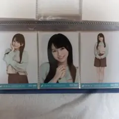 乃木坂46 生写真 池田瑛紗 2023 エメラルドグリーン×ブラウンコーデ