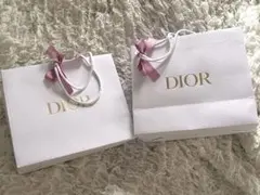 ディオール Dior   ショッパー　紙袋　二枚セット