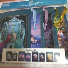 ディズニーシー ファンタジースプリングスきんちゃく4枚セット