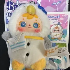 サミュエル　samuel ぬいぐるみ　キーホルダー　オイル目　2種目　カモメ
