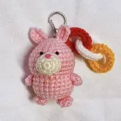 モモイロインコ あみぐるみ ストラップ - メルカリ