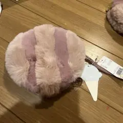 ジェラートピケ　ふわふわポーチ　ミニバッグ