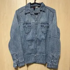 Ｈ&Ｍ デニムシャツ ハート柄