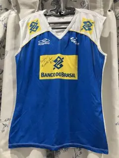 ブラジル代表　バレーボール トレーニングシャツ サイン入り