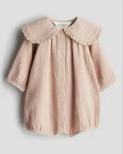 H&M ADORABLES コットンモスリンロンパース