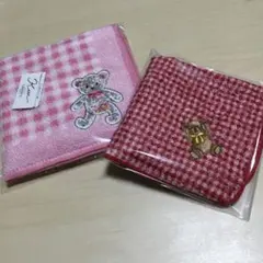 くま　タオルハンカチセット
