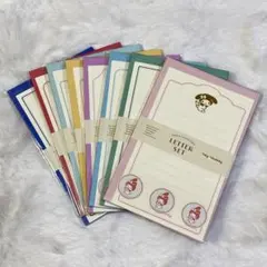 【新品】サンリオ 箔押しミニレターセット ８種セット