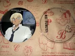 USJ 名探偵コナン 降谷零 缶バッジ