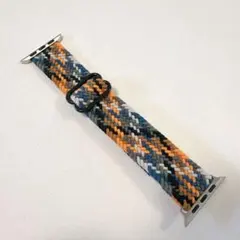 編み込み アップルウォッチ バンド 42/44mm 長さ自由調節 工具不要