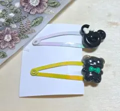 *5 ヘアピン 2個セット ハンドメイド