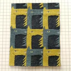 ミナペルホネン　thoroughbred　サラブレッド　navy　生地