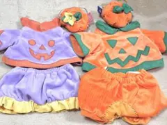 ダッフィー シェリーメイ ハロウィン2010 かぼちゃ コスチューム
