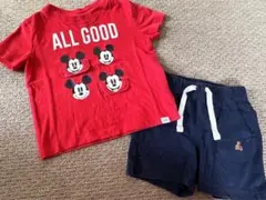 Baby gap 半袖Tシャツ、半ズボンセット　12-18m