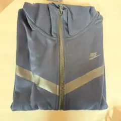 NIKE テックフリース フーディ 紺色 L セットアップ