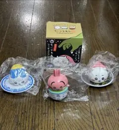ちいかわ寿司フィギュアコレクション　ちいかわ　ハチワレ　うさぎ　3点セット